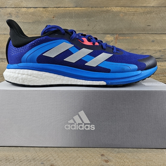 adidas Solar Glide 4 STMen's Running Shoes Legend Blue Silver Metallic Black